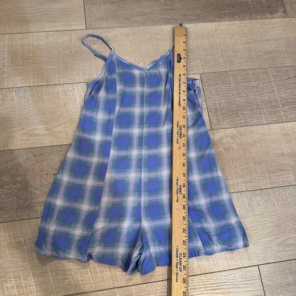 ART CLASS GIRLS BLUE ROMPER LARGE 10/12 - Picture 3 of 7